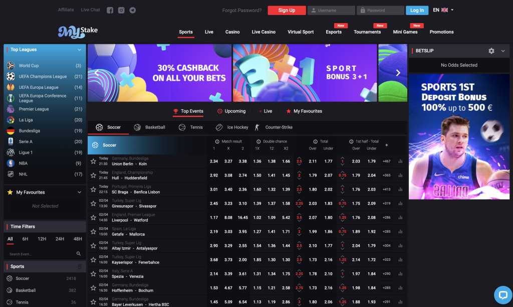 ada sports betting at mystake