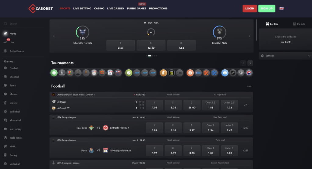 Casobet - Ethereum Betting Sites